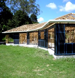ساخت خانه چوبی