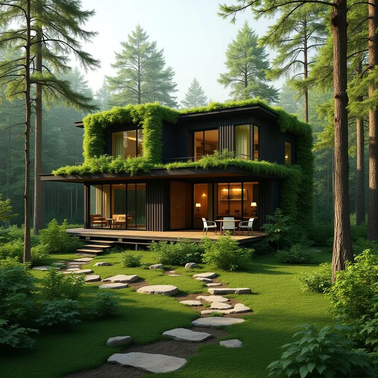 چطور خانه‌ای رویایی در دل طبیعت بسازیم؟