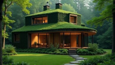 چطور خانه‌ای رویایی در دل طبیعت بسازیم؟