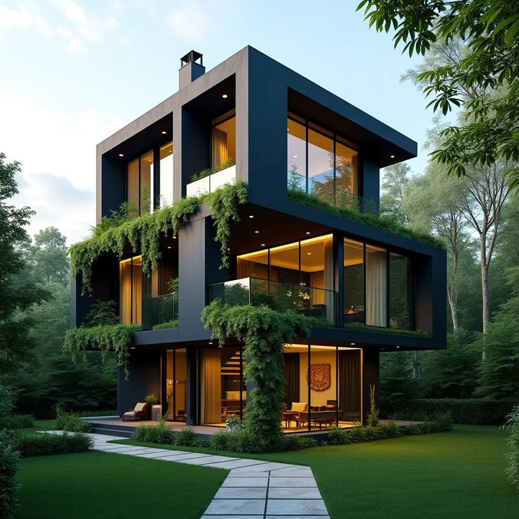 چطور خانه‌ای رویایی در دل طبیعت بسازیم؟