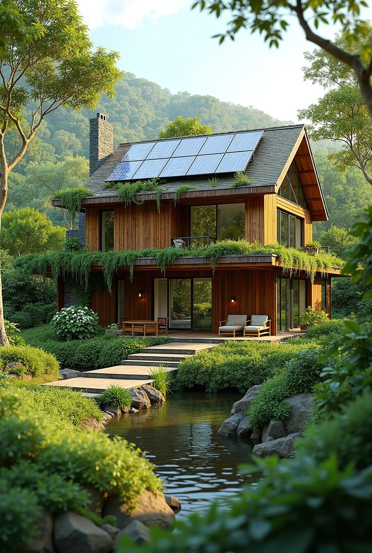 چطور خانه‌ای رویایی در دل طبیعت بسازیم؟
