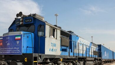 قطارهای کانتینری روسی در راه تهران
