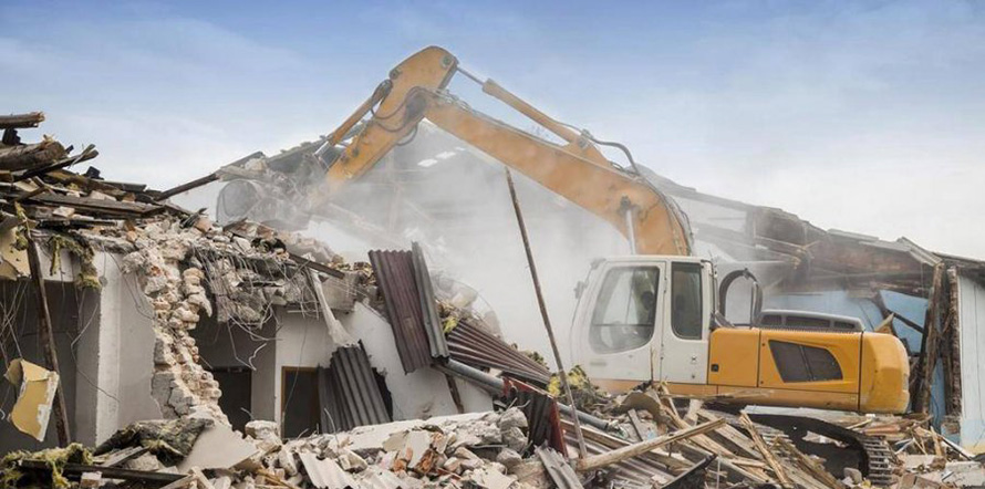 خاکبرداری و گودبرداری با بیل مکانیکی