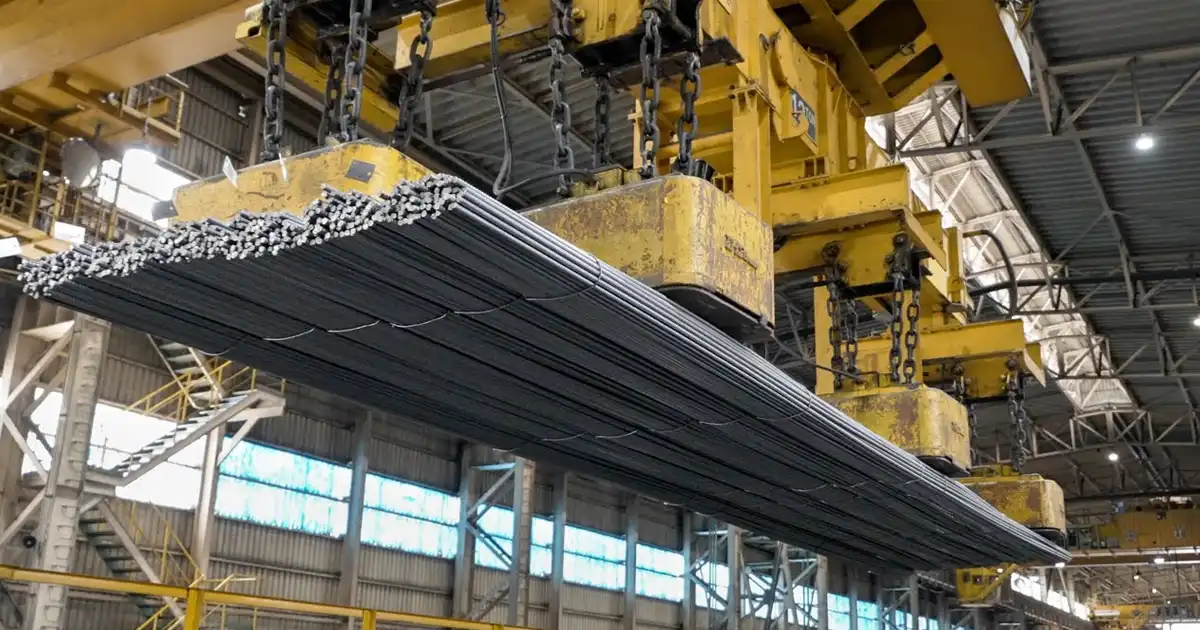 مقایسه ظرفیت تولید و کیفیت میلگرد در کارخانه‌های غرب کشور