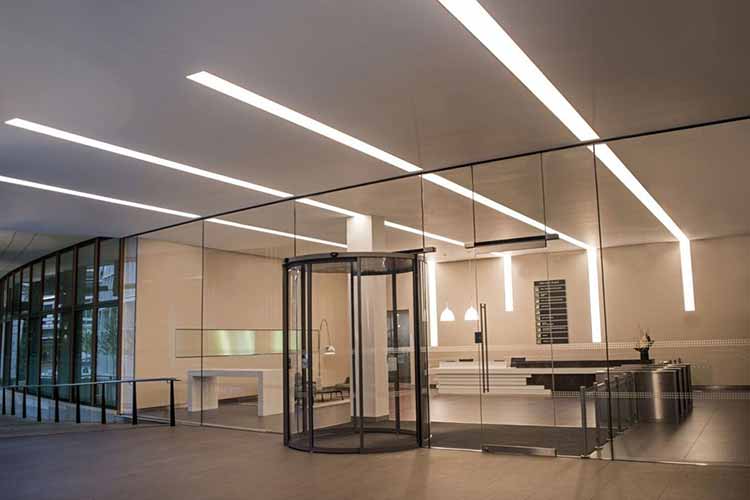 استفاده از نور خطی کم مصرف در معماری مدرن