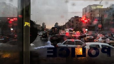 بارش رگباری در تهران طی ساعات آینده