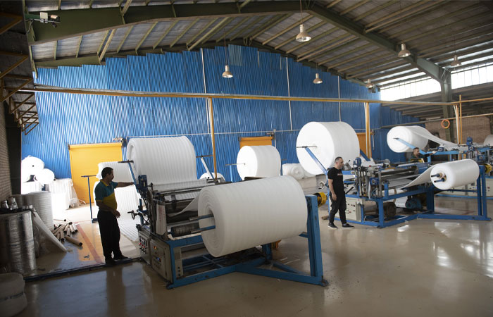 کارخانه فوم پلی اتیلن