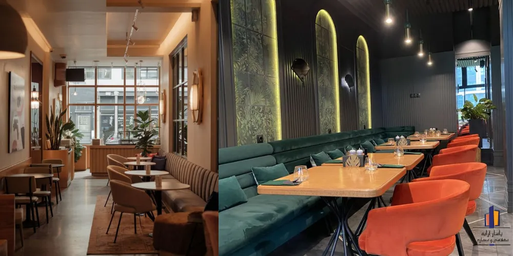 دکوراسیون رستوران کوچک