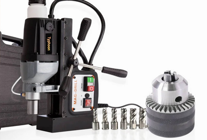 مته گردبر آهن دریل مگنت