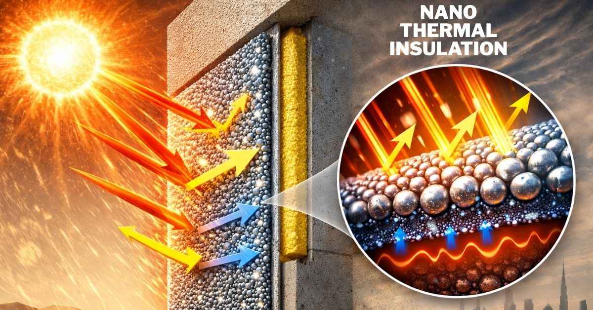 نمونه عایق نانو با ساختار میکروپوری برای کاهش انتقال حرارت در ساختمانهای مدرن
